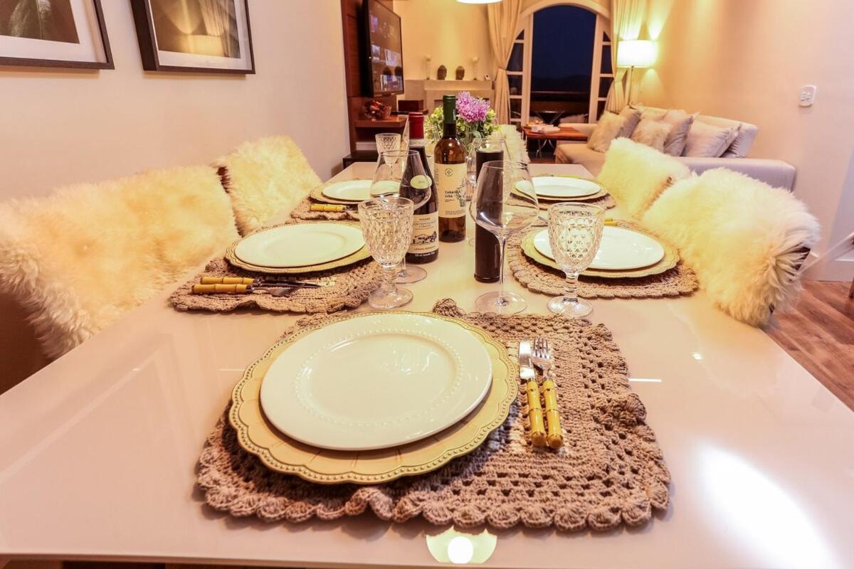 Quatre Saison 412 - Flat Nas Montanhas Perfeito Para Relaxar Campos do Jordão Eksteriør billede